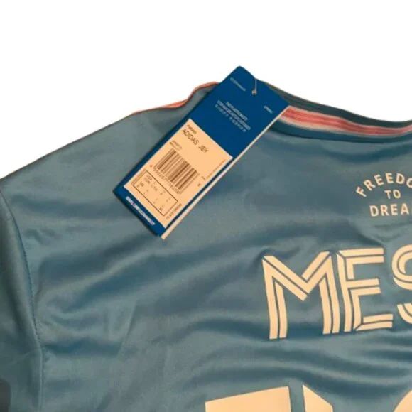 Y2K Inter Miami Jersey 2025/26 Messi #10 Blockcore Football Shirt Men’s L - Picture 6 of 6